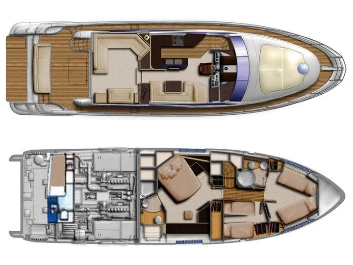 18.9m Marbella Motor Yacht Azimut 58 Hire