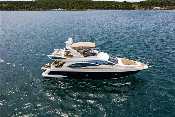Explore Kastela on a 17.88m Rental Azimut 58