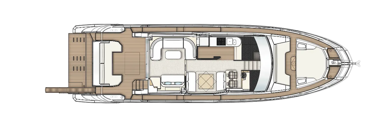 18.25m Kastela Azimut 60 Motor Yacht Hire