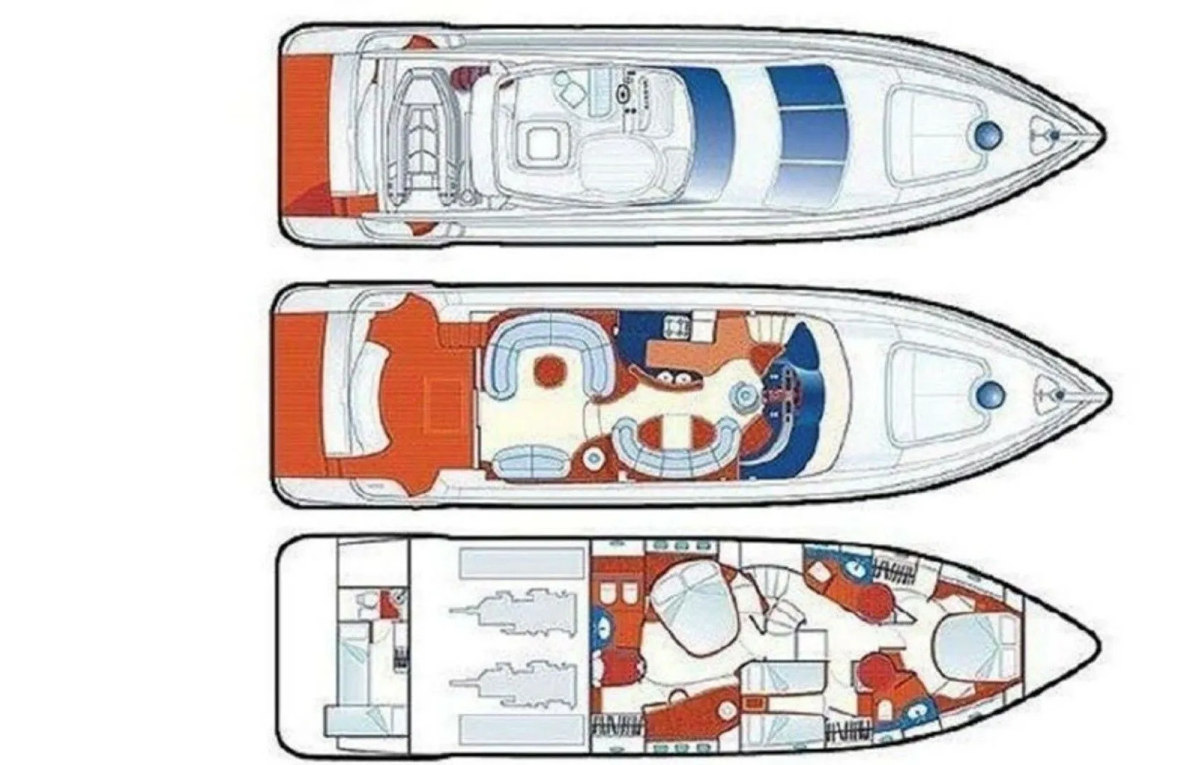 Charter a 21m Motor Yacht Azimut 62 in Kemer