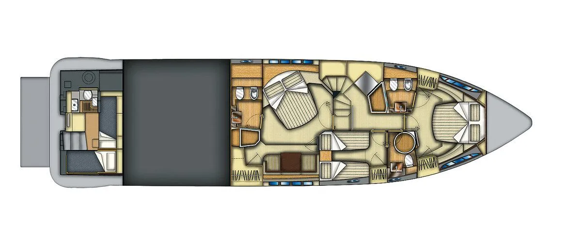 Rent a 20.15m 3 Cabin Motor Yacht in Cartagena de Indias