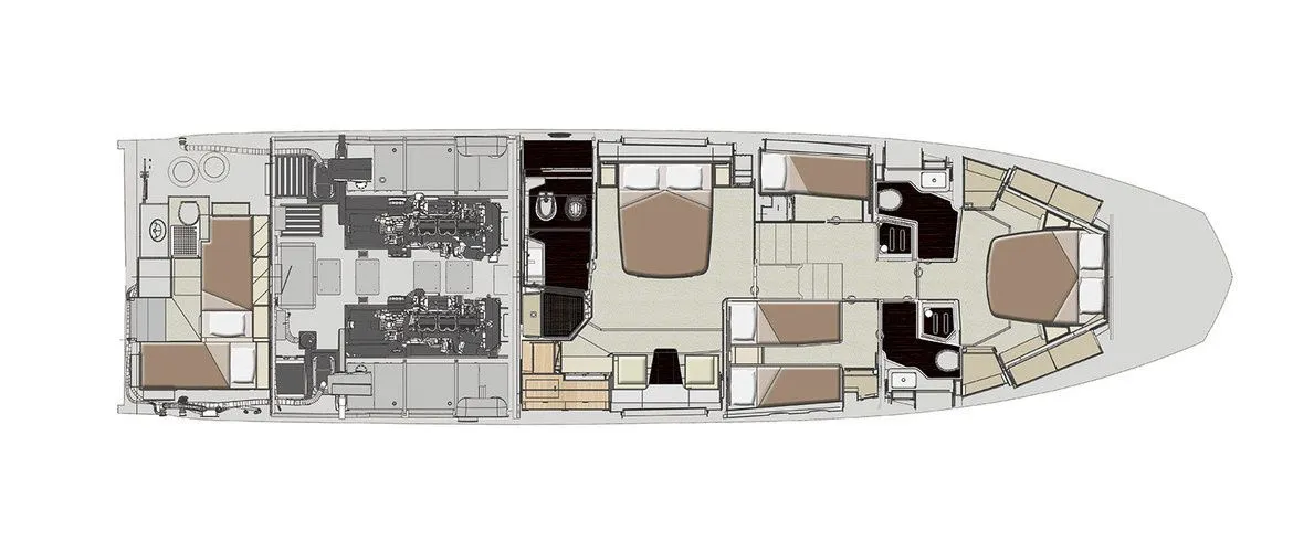 Charter a 20.8m Azimut 66 Motor Yacht in Cartagena de Indias