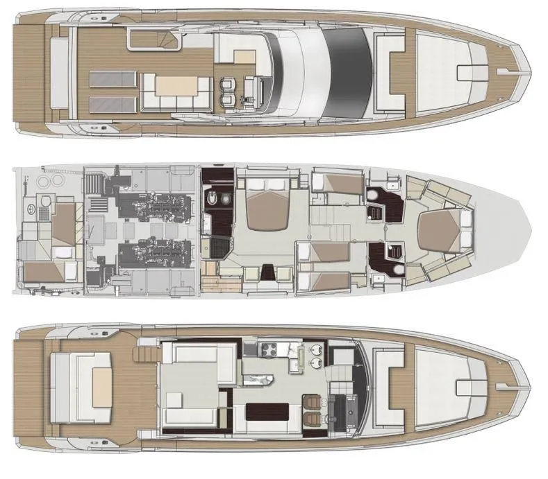 Explore La Paz on a 20.8m Rental Azimut 66