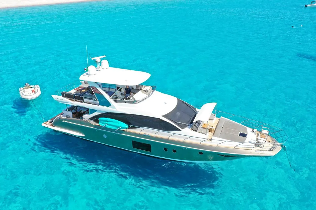 Explore La Paz on a 20.8m Rental Azimut 66