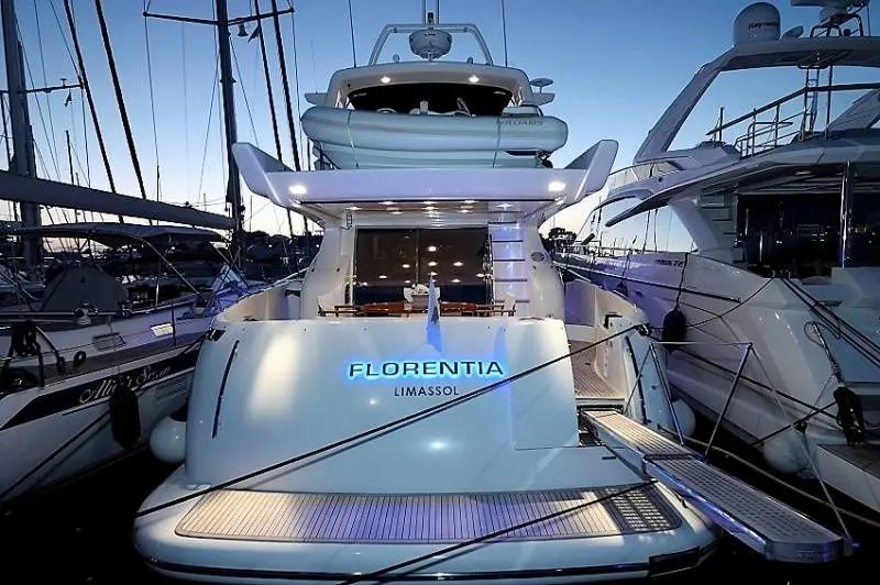 21.7m Limassol Motor Yacht Azimut 68 Hire