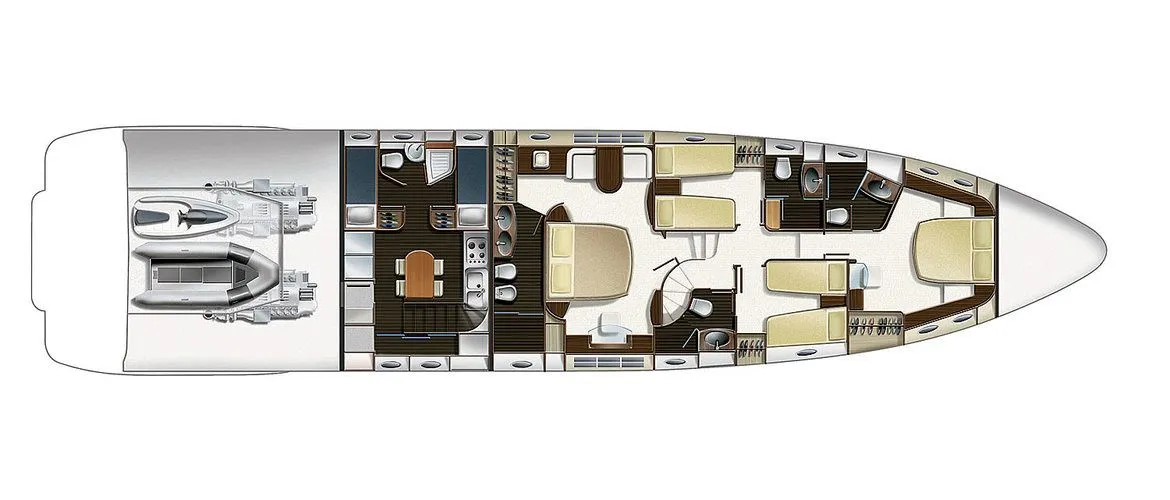 Rent a 26.21m Motor Yacht Azimut 86 in La Romana