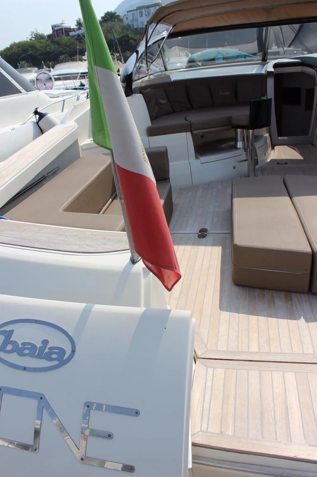 Explore Marina Grande on a 13.33m Rental Baia 43