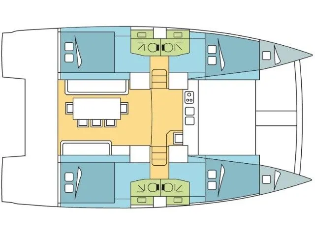 Charter a 11.99m Catamaran in Keramoti