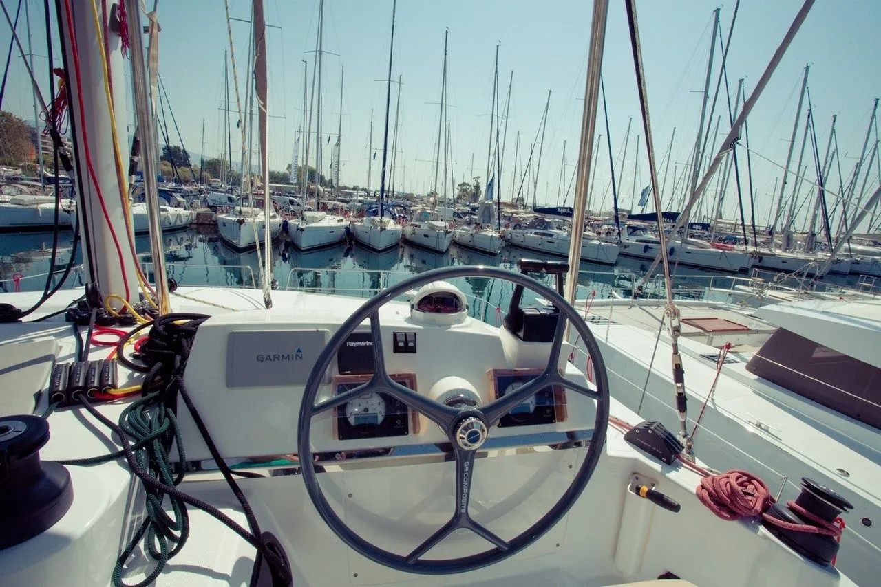 Charter a 11.99m Catamaran in Keramoti
