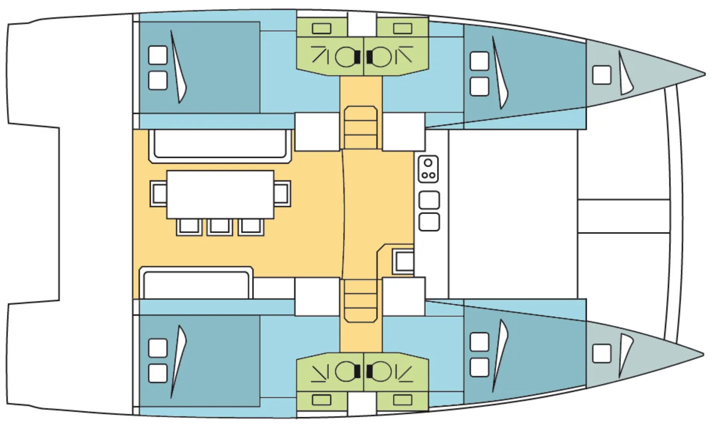 Rent a 11.99m Catamaran in Pointe-à-Pitre