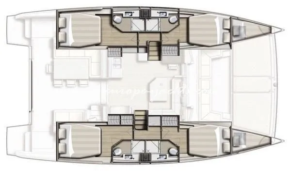12.12m Kos Town Catamaran Bali 4.1 Hire