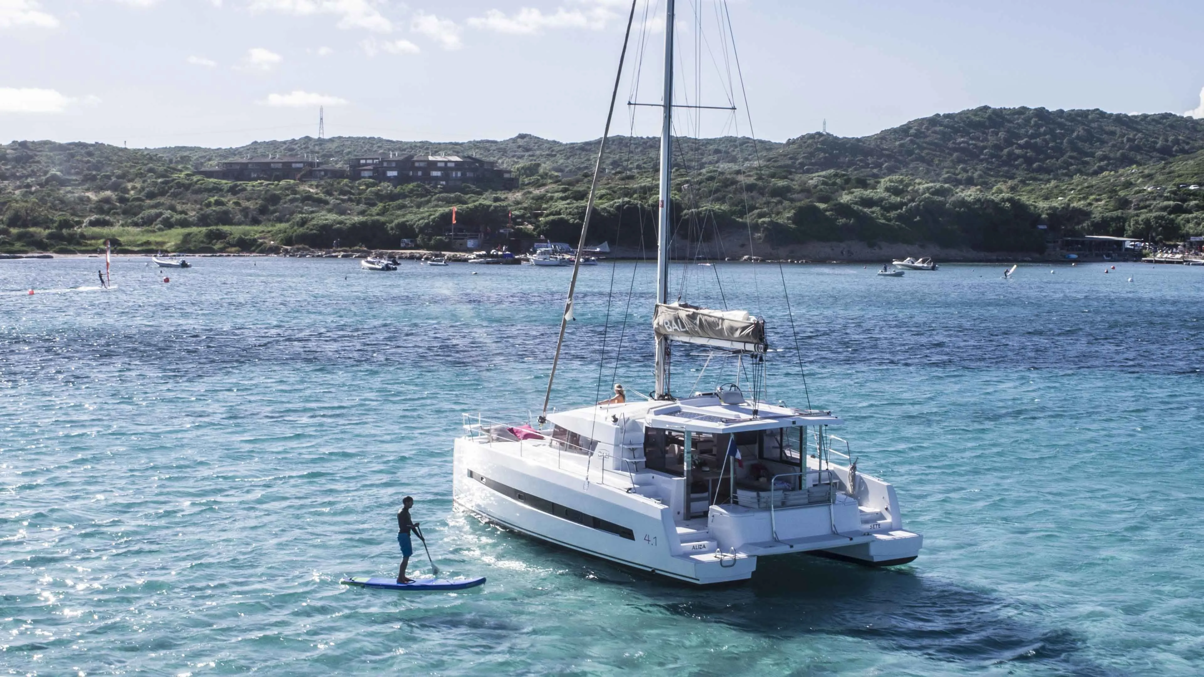 Charter a 12.52m 6 Cabin Catamaran in Cagliari