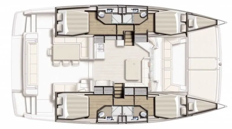 12.35m Lefkada Catamaran Bali 4.1 Hire