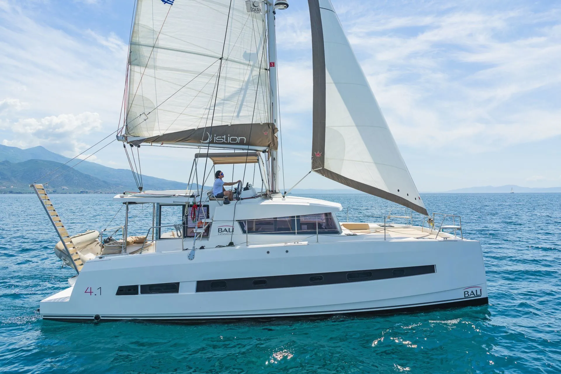 Rent a 12.12m 6 Cabin Catamaran in Rhodes Town