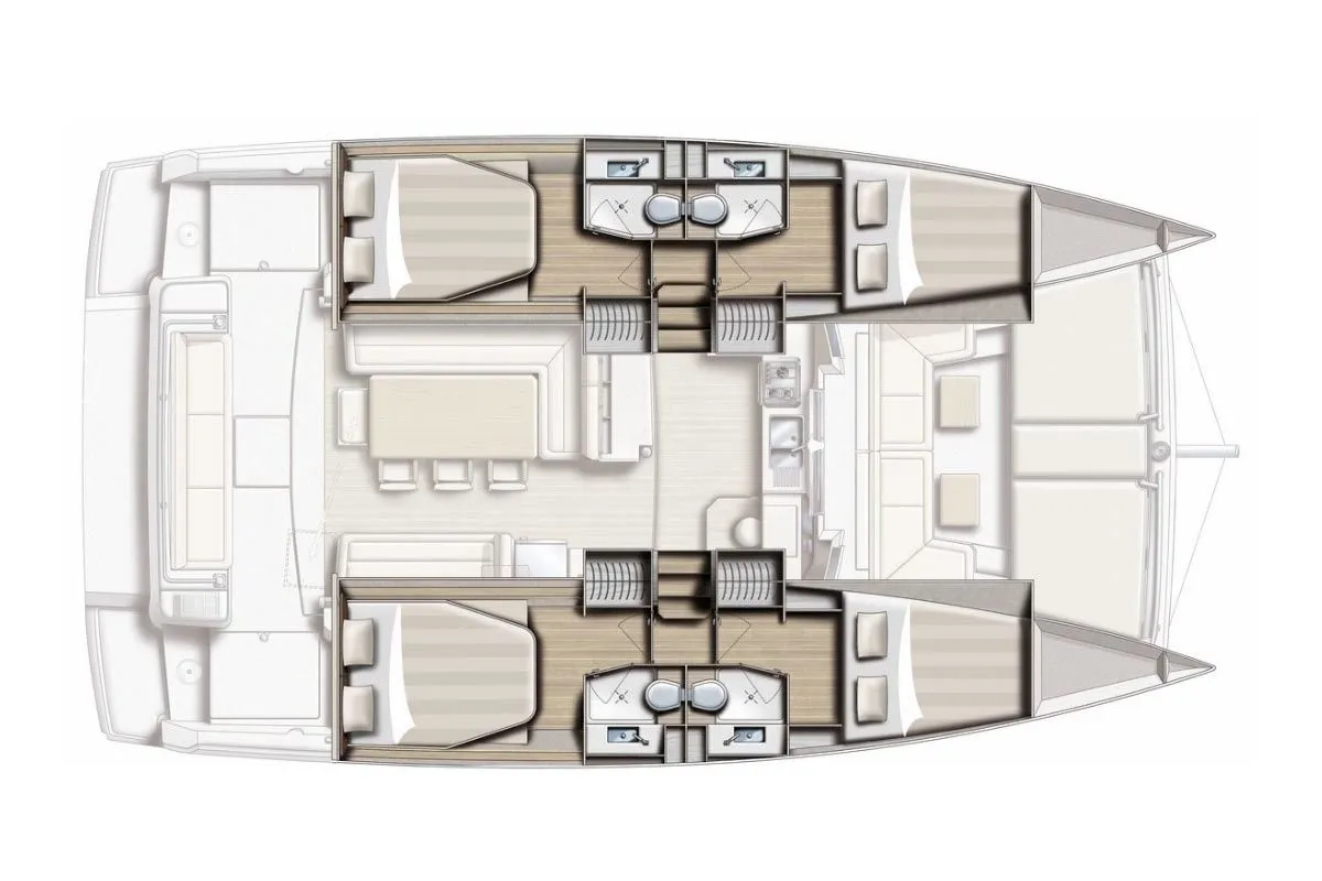 Rent a 12.37m Bali 4.1 Catamaran in Capo d'Orlando