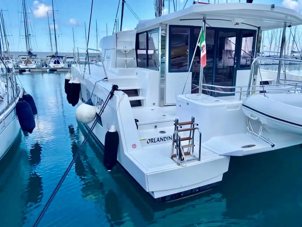 Rent a 12.37m Bali 4.1 Catamaran in Capo d'Orlando
