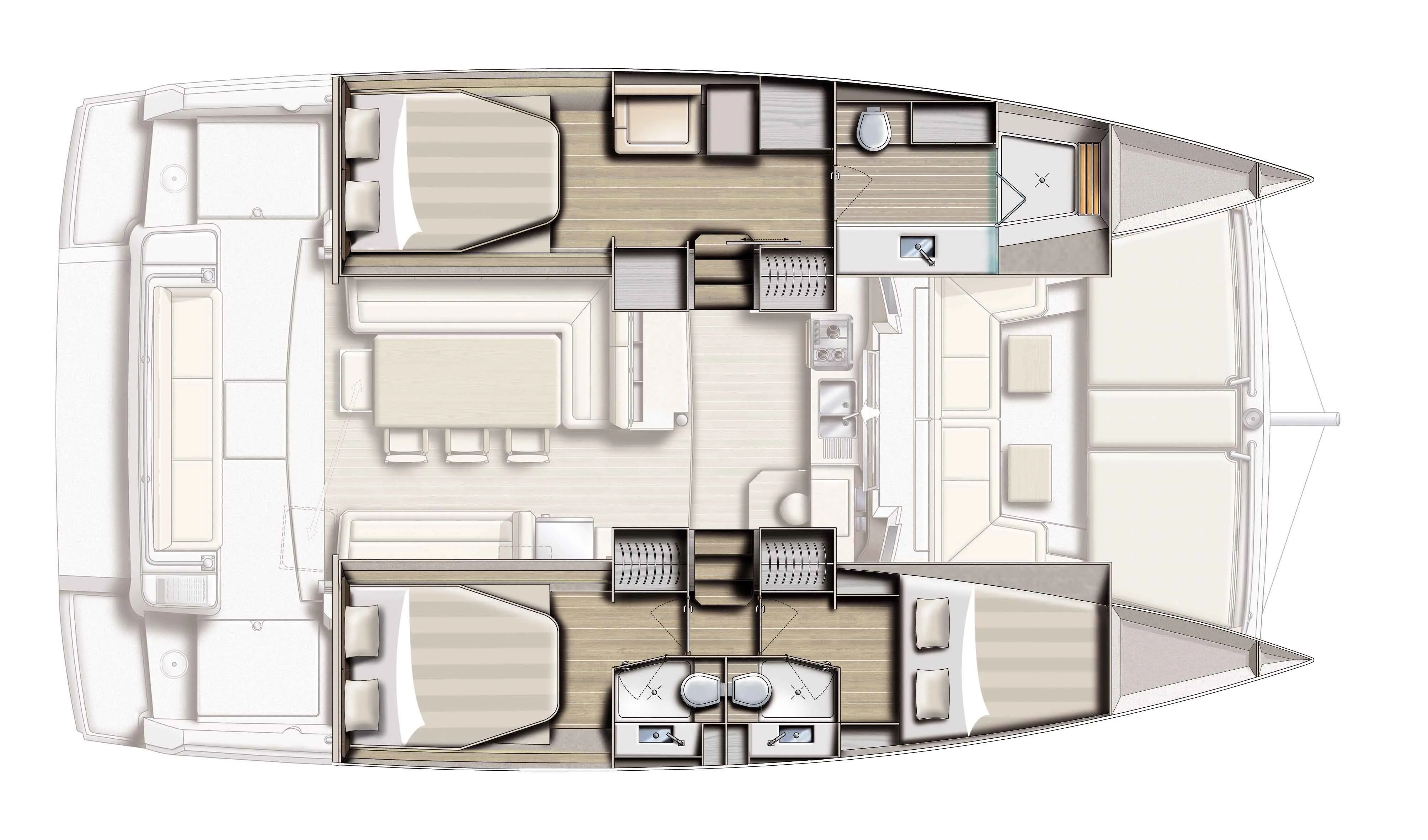 12.35m Papeete Bali 4.1 Hire
