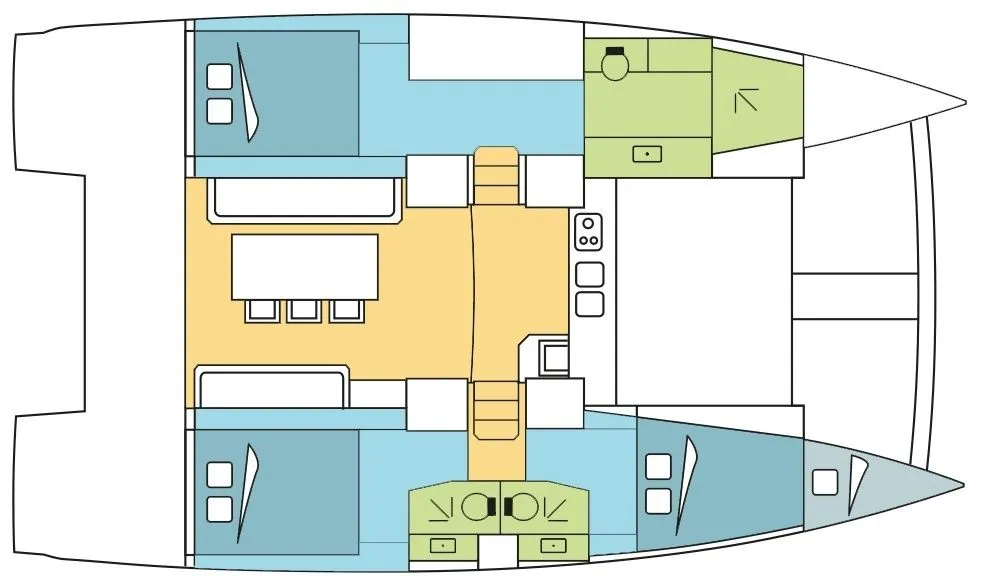 12.12m Kotor Catamaran Bali 4.1 Hire