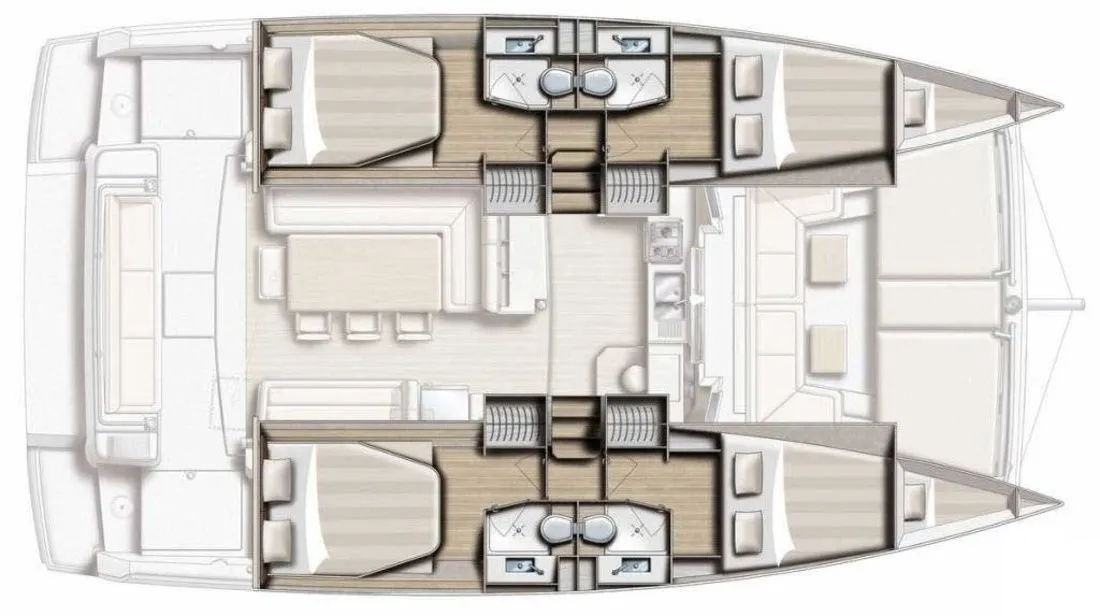 Rent a 11.88m Bali 4.1 Catamaran in Palermo