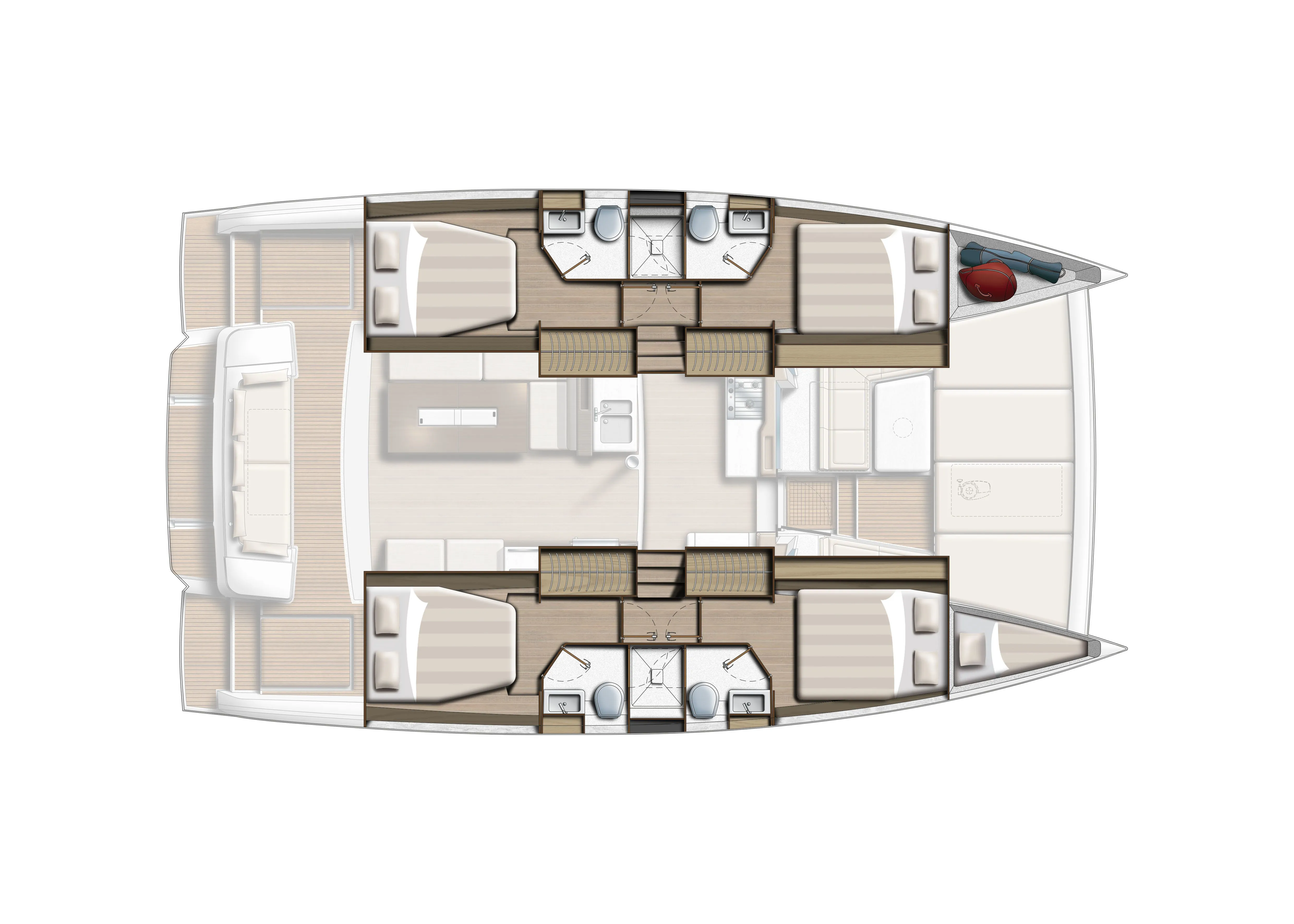 Rent a 12.8m Bali 4.2 in Golfo Aranci