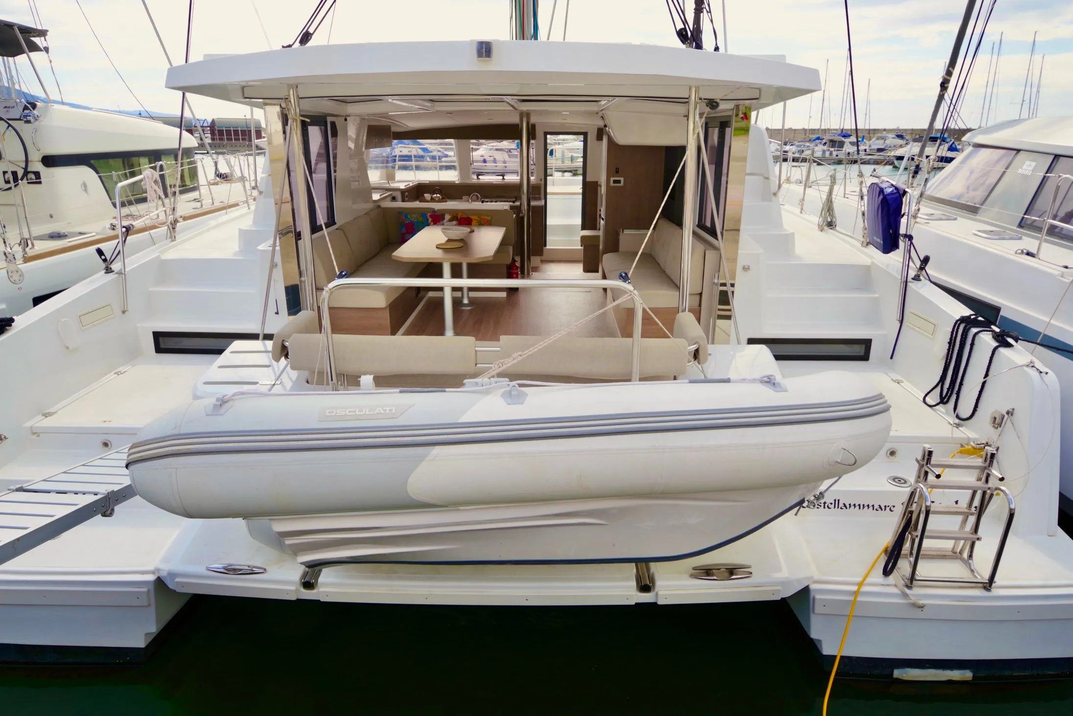 12.8m Castellammare di Stabia Catamaran Hire
