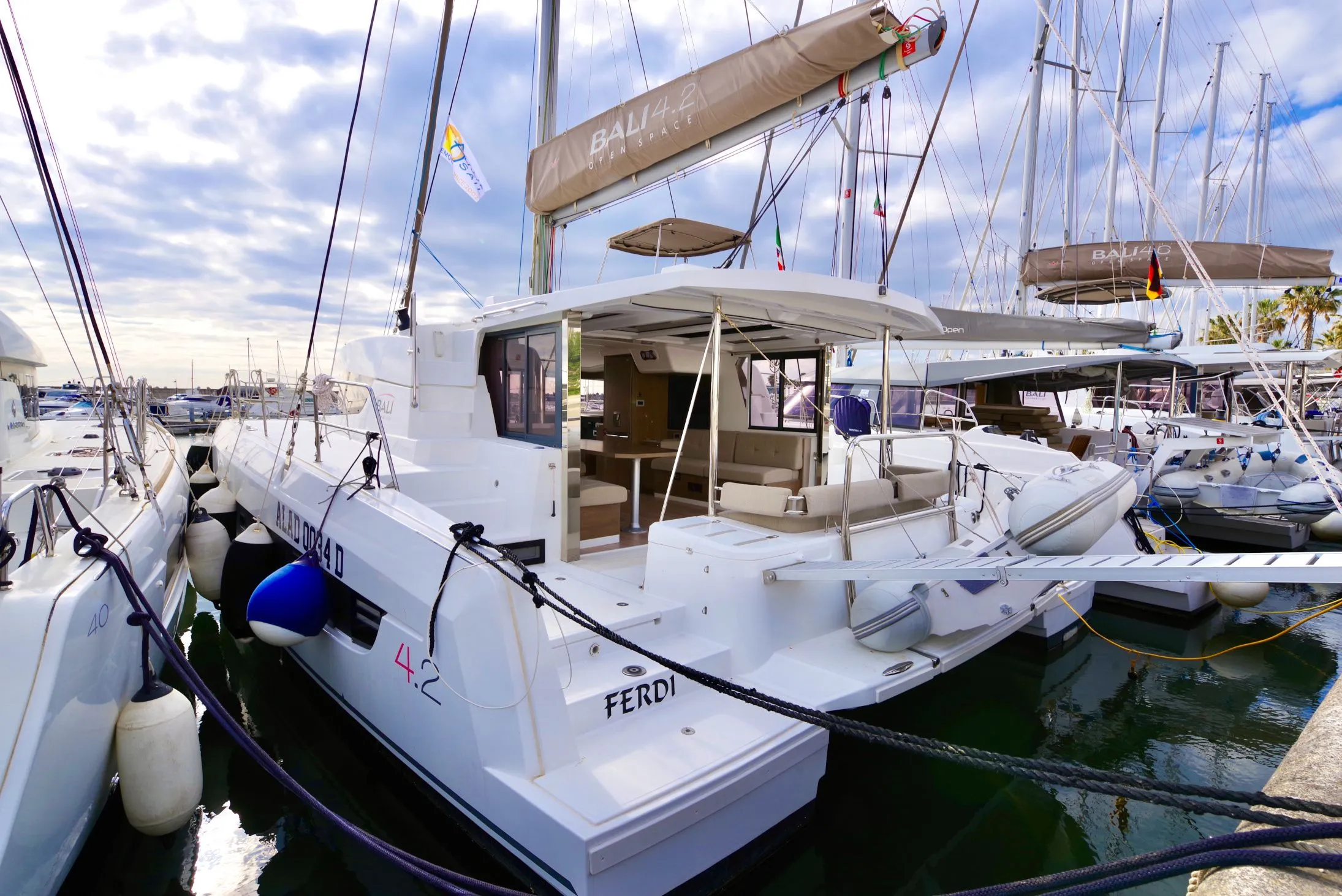 12.8m Castellammare di Stabia Catamaran Hire