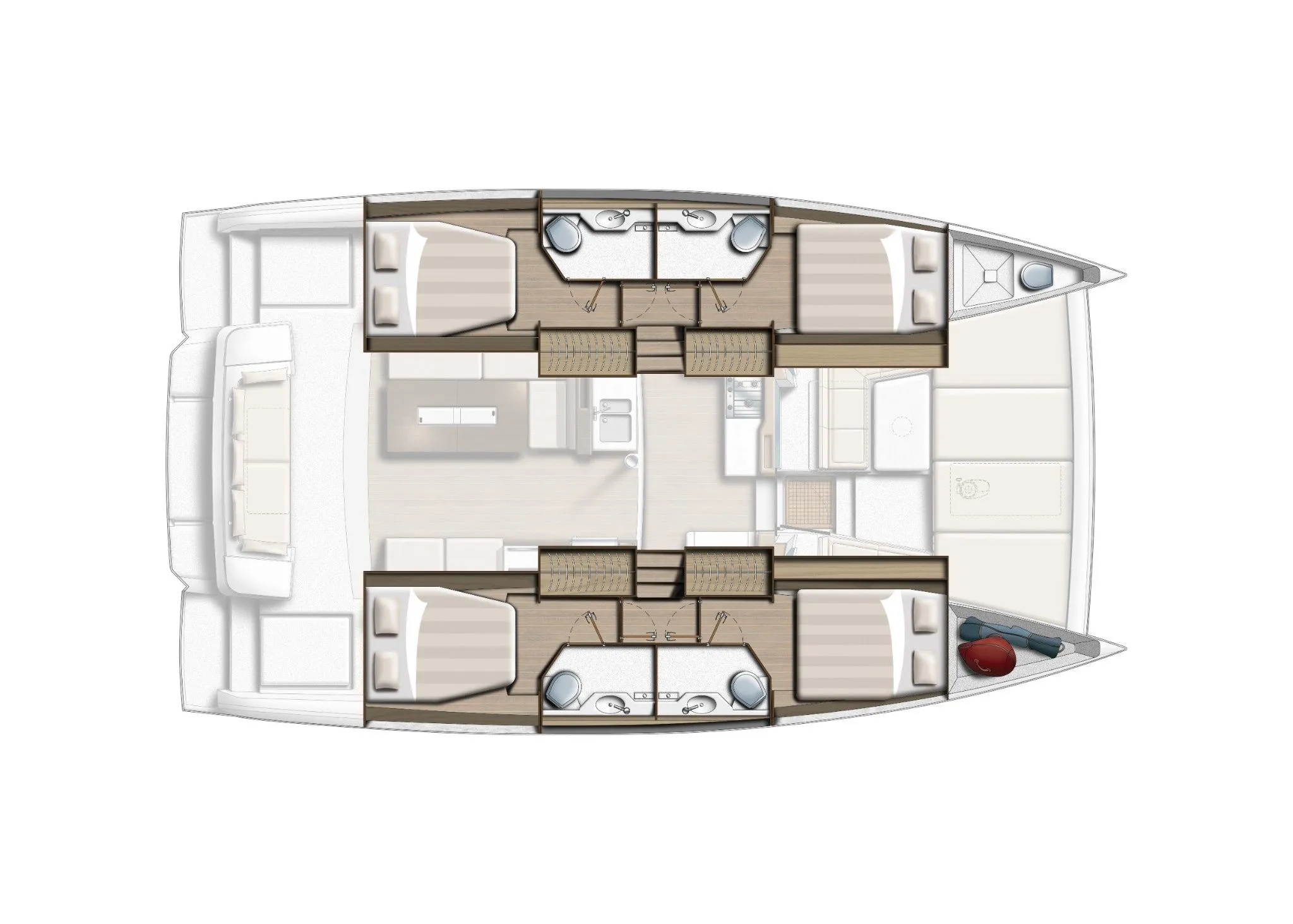 Rent a 12.85m Bali 4.2 Catamaran in Volos
