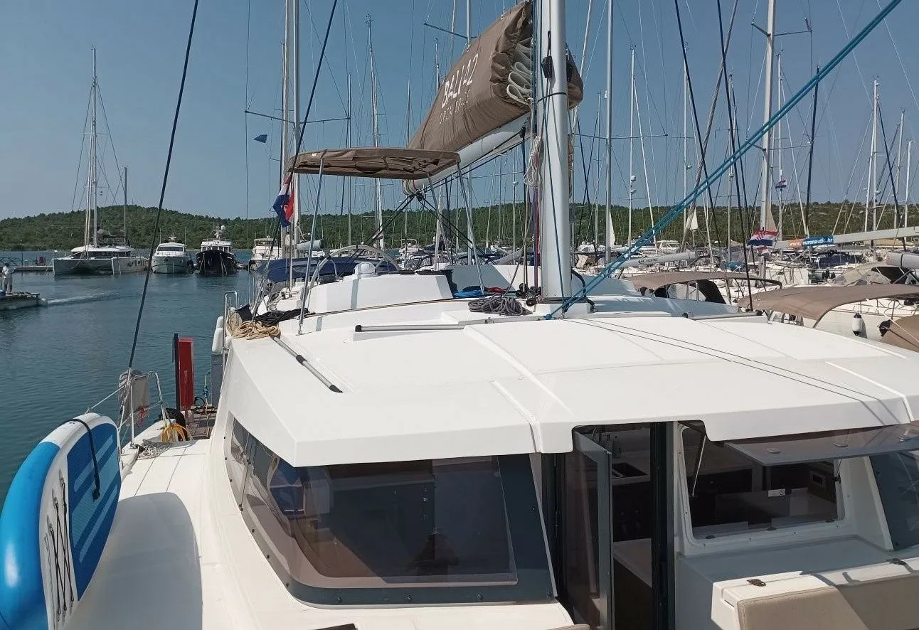 Rent a 12.85m 4 Cabin Catamaran in Pirovac