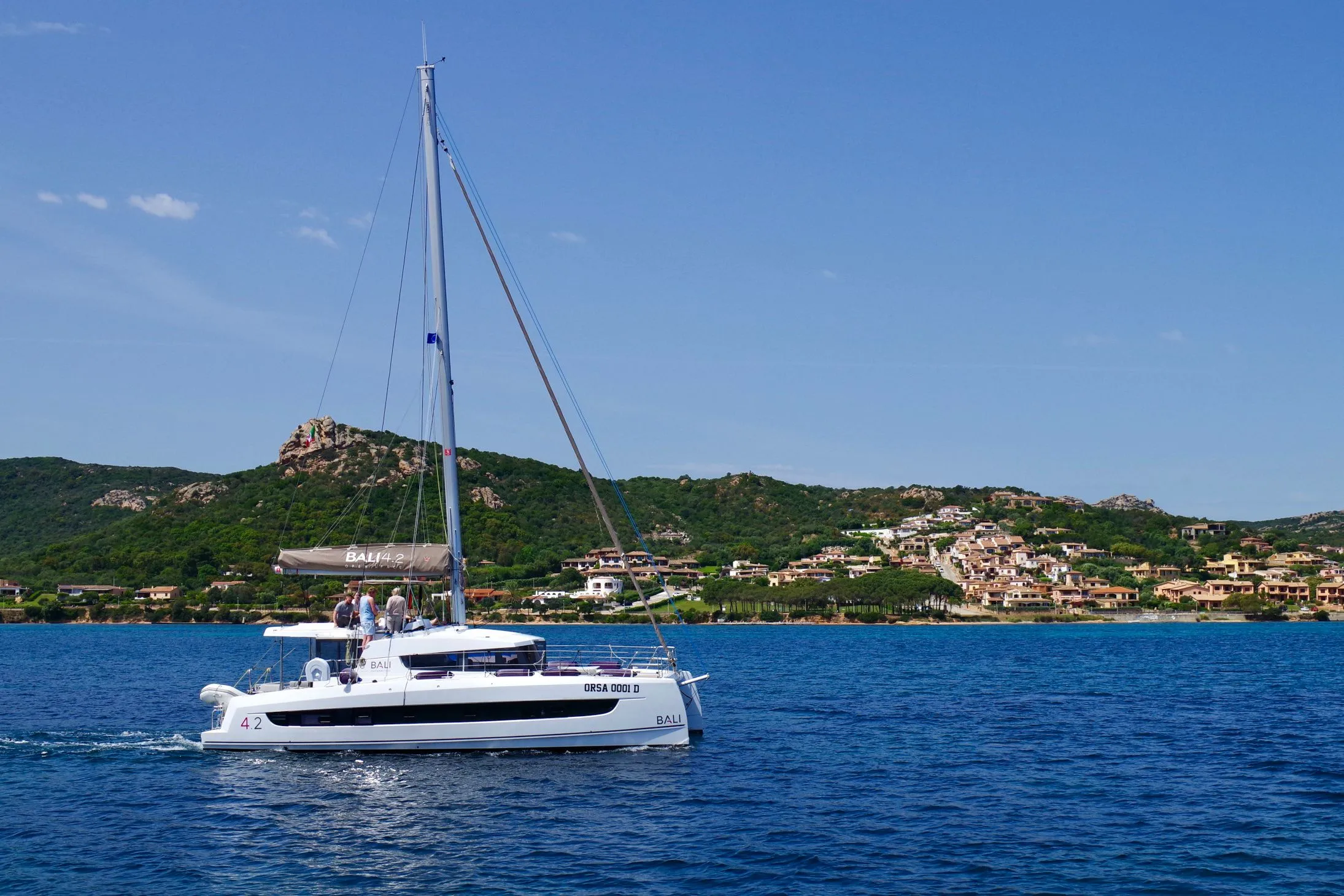 Charter a 12.8m Catamaran Bali 4.2 in Cannigione