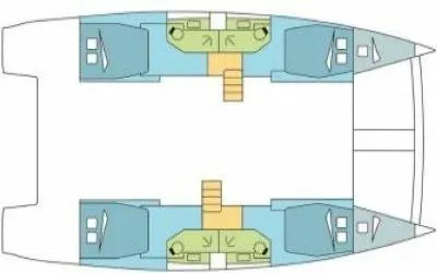 Charter a 12.85m Catamaran Bali 4.2 in Uturoa