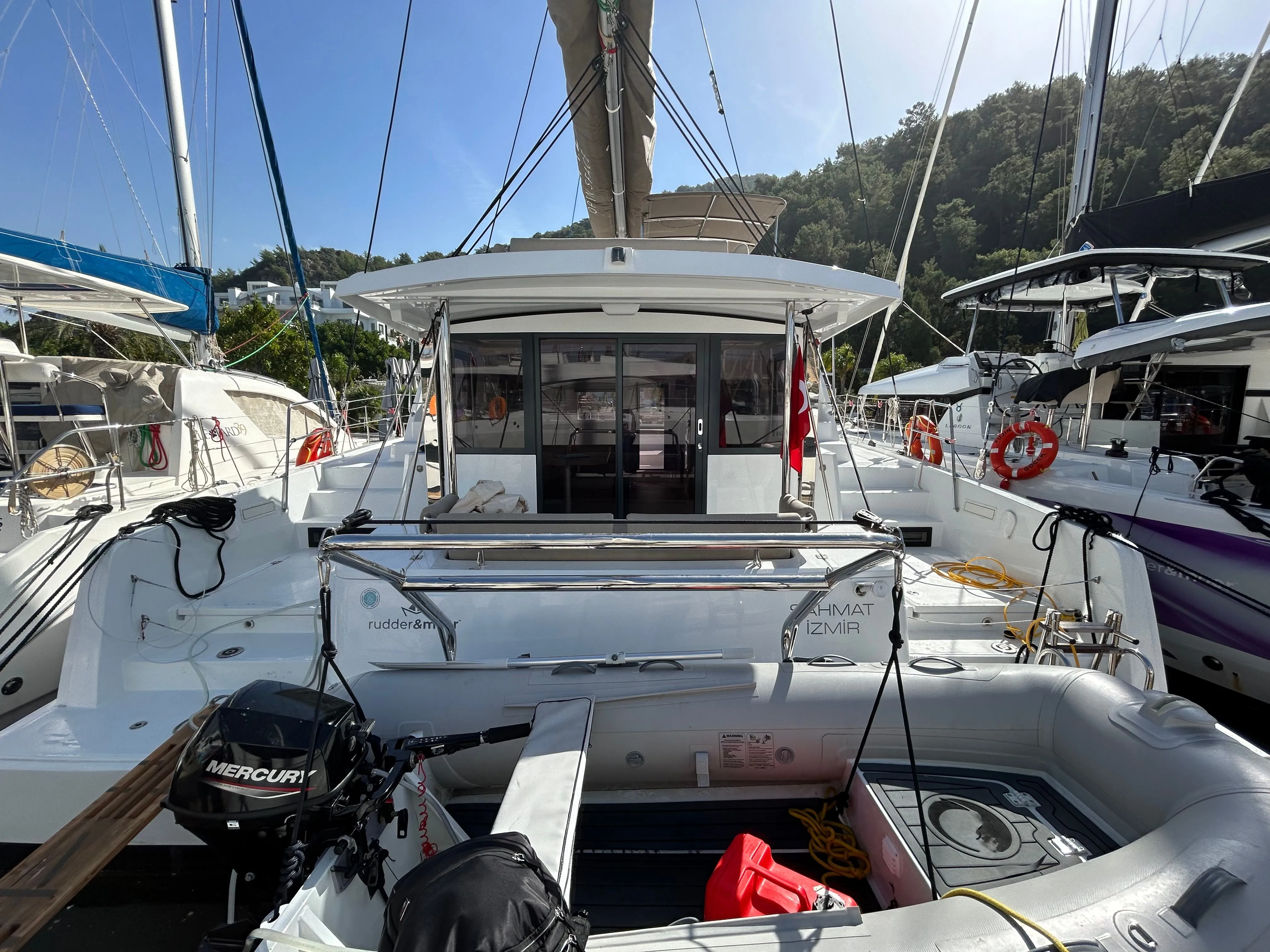 Charter a 12.85m Catamaran in Fethiye