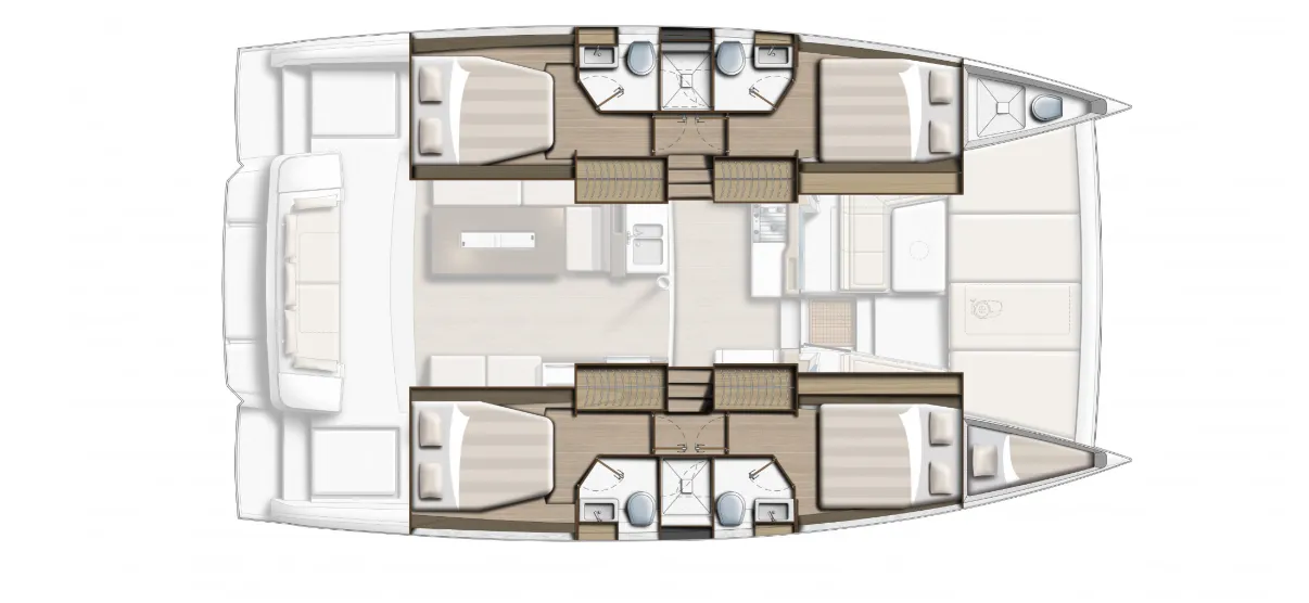 Charter a 12.85m Catamaran Bali 4.2 in Key West