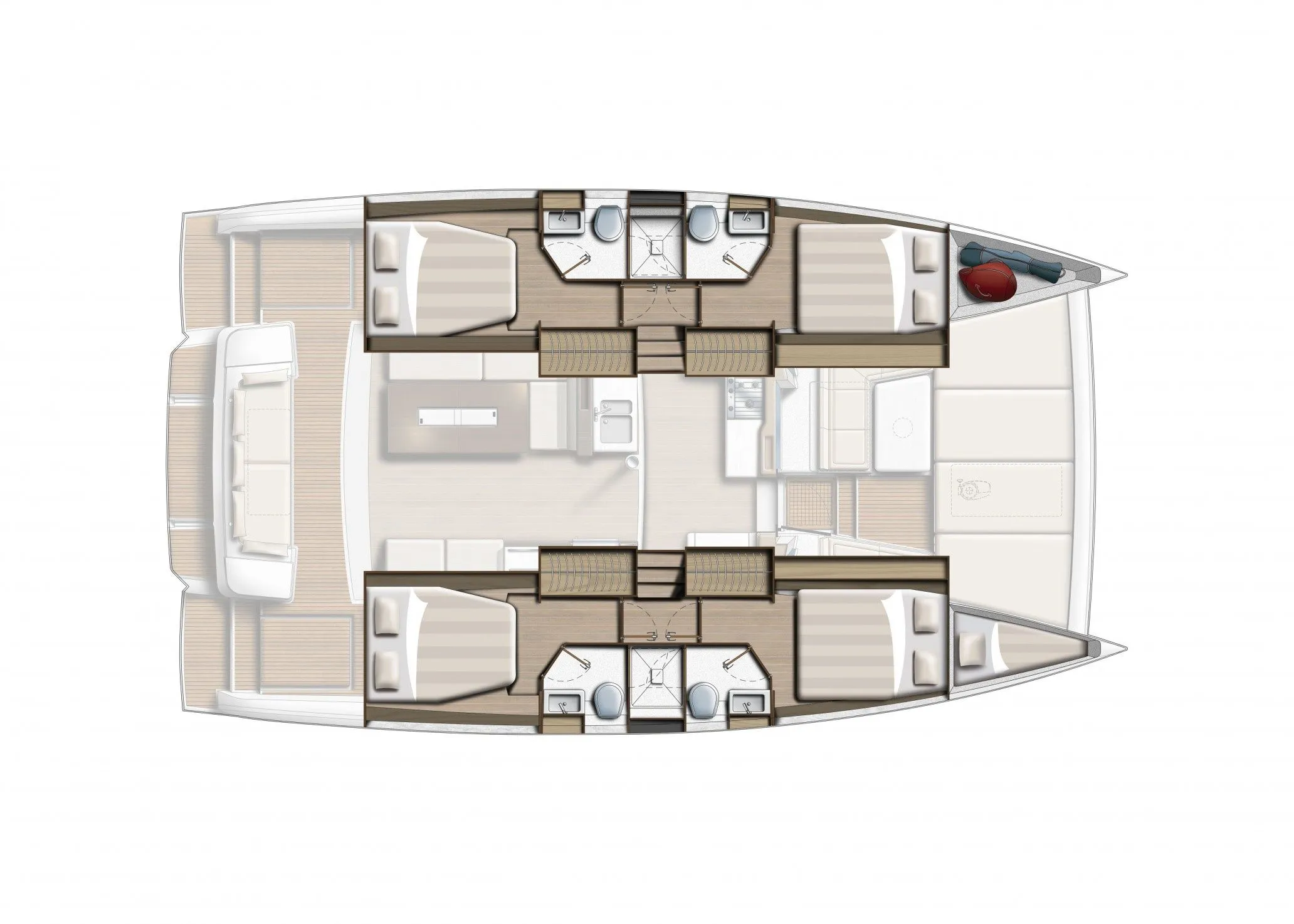 Rent a 12.85m Catamaran Bali 4.2 in Dubrovnik