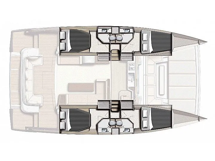 Explore Šibenik on a 12.93m Rental Power Catamaran Bali 4.3 MY