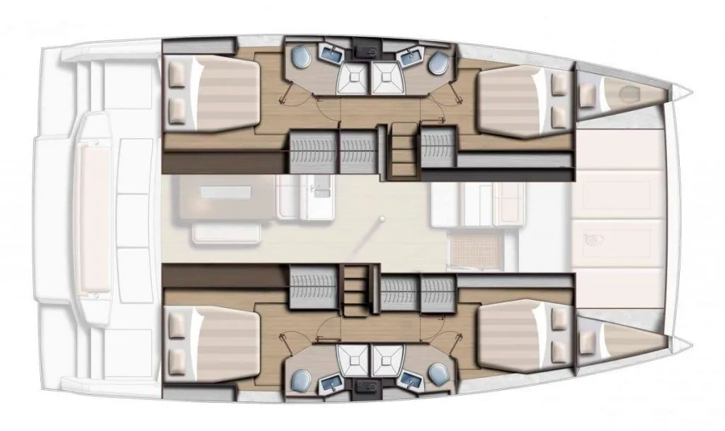 Rent a 13.71m Catamaran Bali 4.4 in Athens