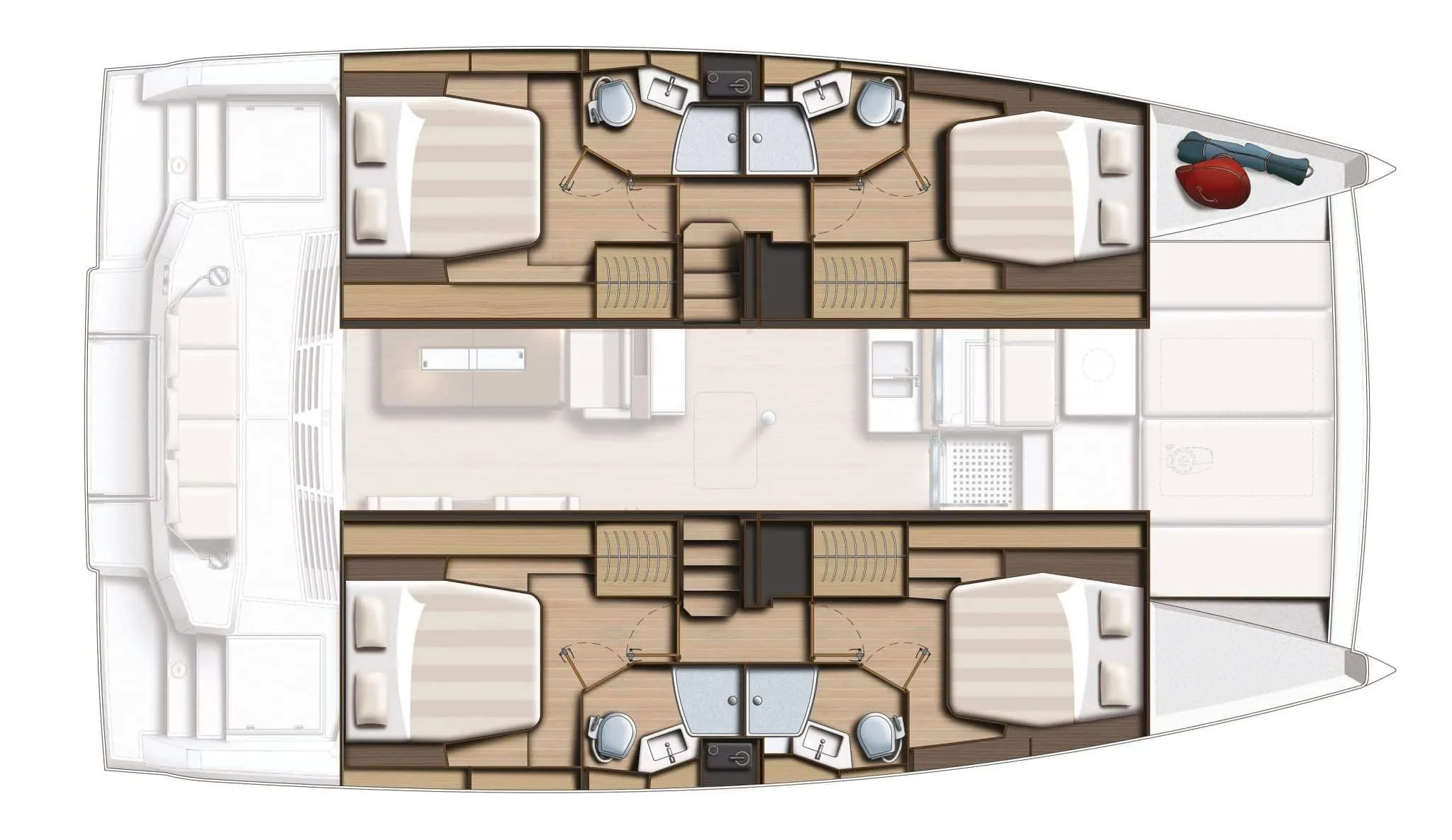 Charter a 13.48m Catamaran Bali 4.4 in Hyeres