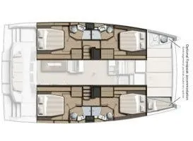 Explore Parikia on a 13.5m 5 Cabin Catamaran Rental