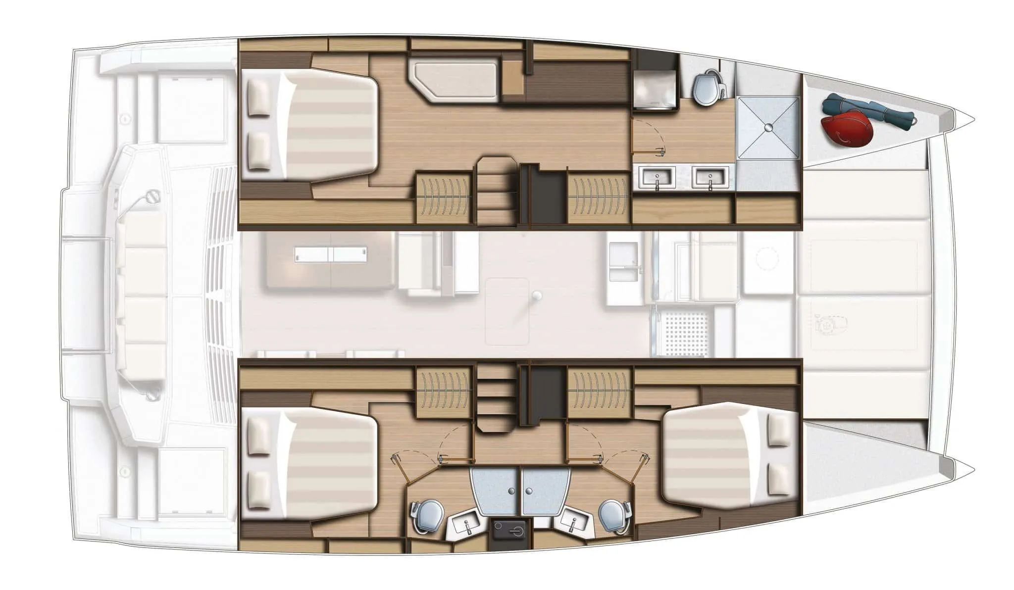 Explore Marsh Harbour on a 13.5m Rental Bali 4.4