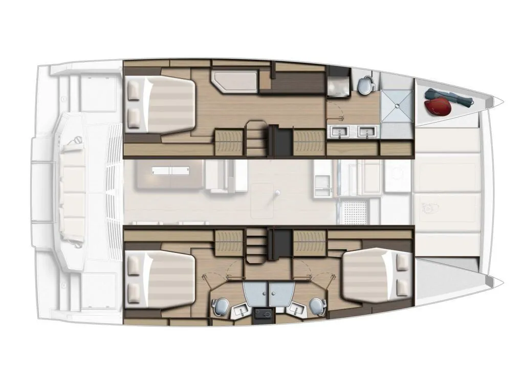 Charter a 13.75m Catamaran in Marsh Harbour