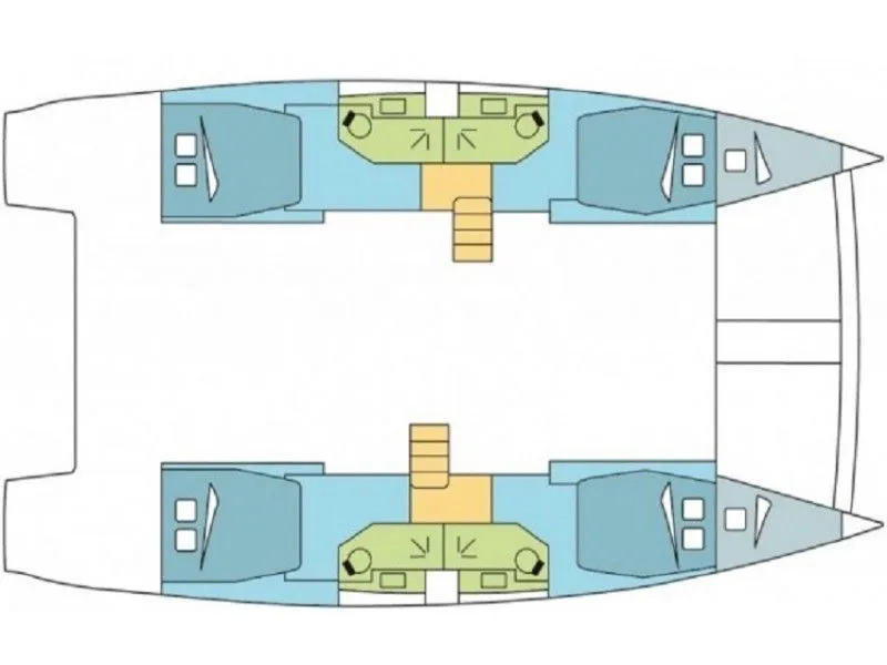Explore Trogir on a 13.6m Rental Catamaran