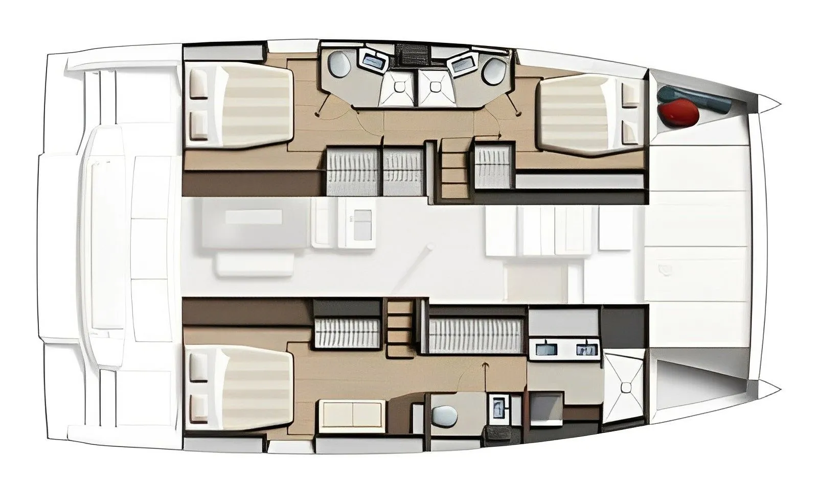 Explore Marsh Harbour on a 14m Bali 4.6 Catamaran Rental