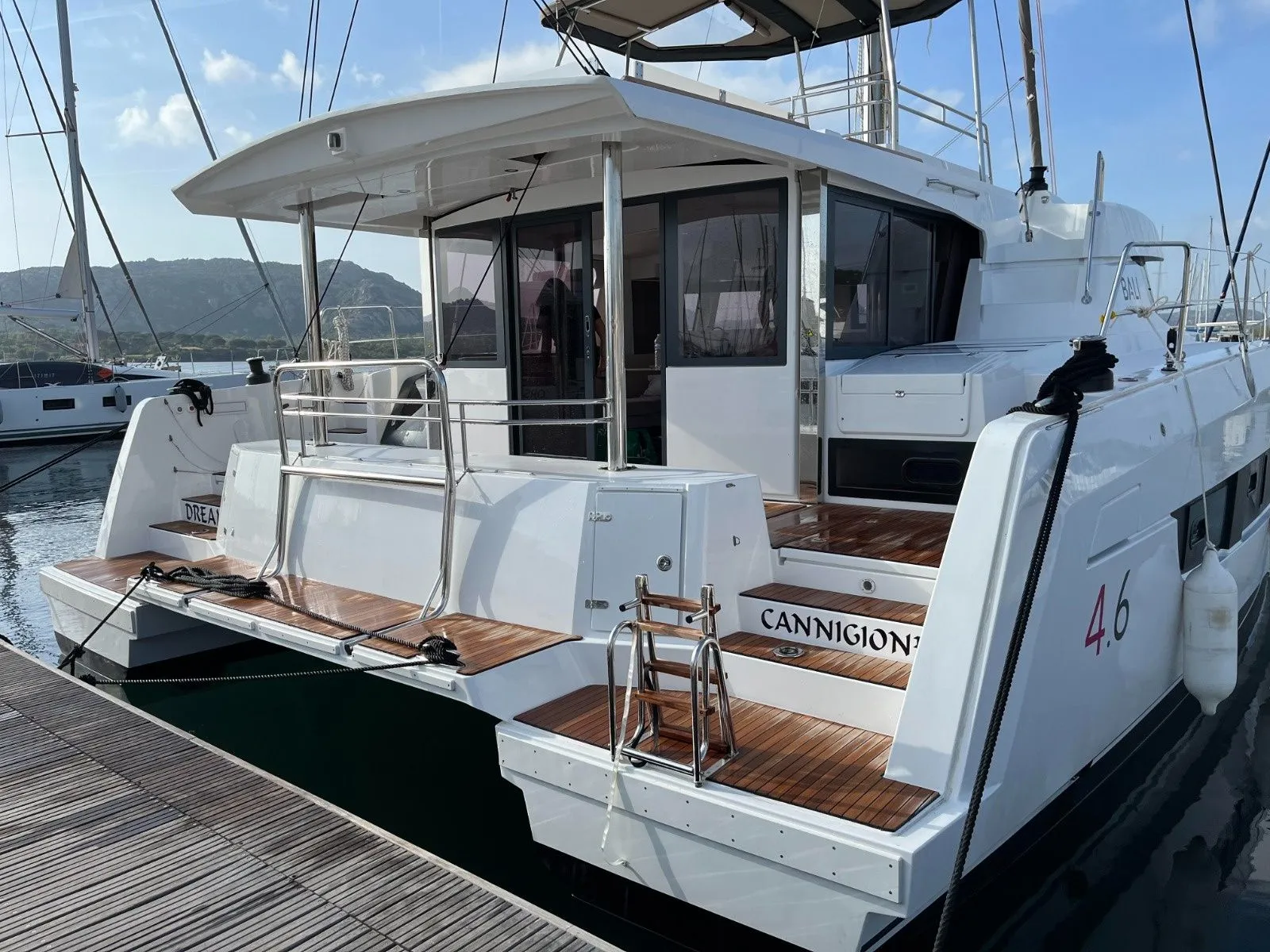 Explore Porto Rotondo on a 14.3m Bali 4.6 Catamaran Rental