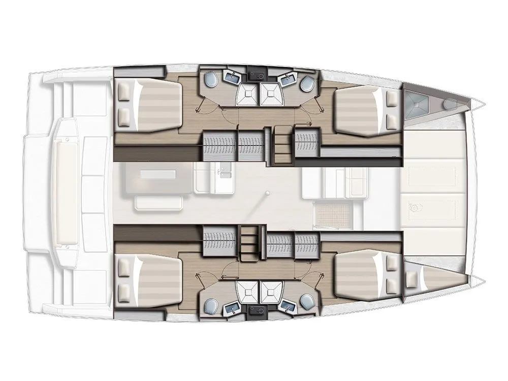 Rent a 14.28m Bali 4.6 in Split
