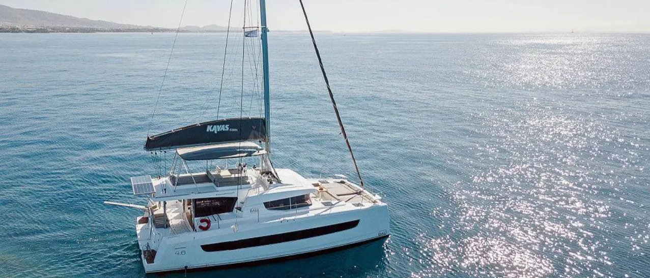 Charter a 14.28m Catamaran Bali 4.6 in Volos
