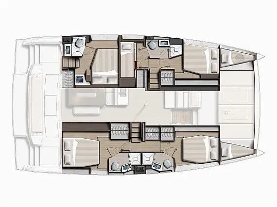 Rent a 14.33m Catamaran in Mahón