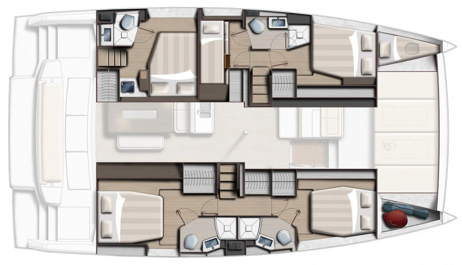 Rent a 14.6m Catamaran Bali 4.6 in Castellammare di Stabia