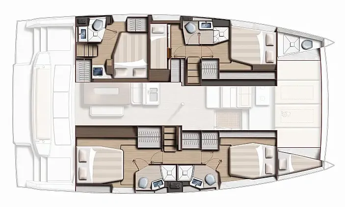 Rent a 14.31m Catamaran in Orhaniye