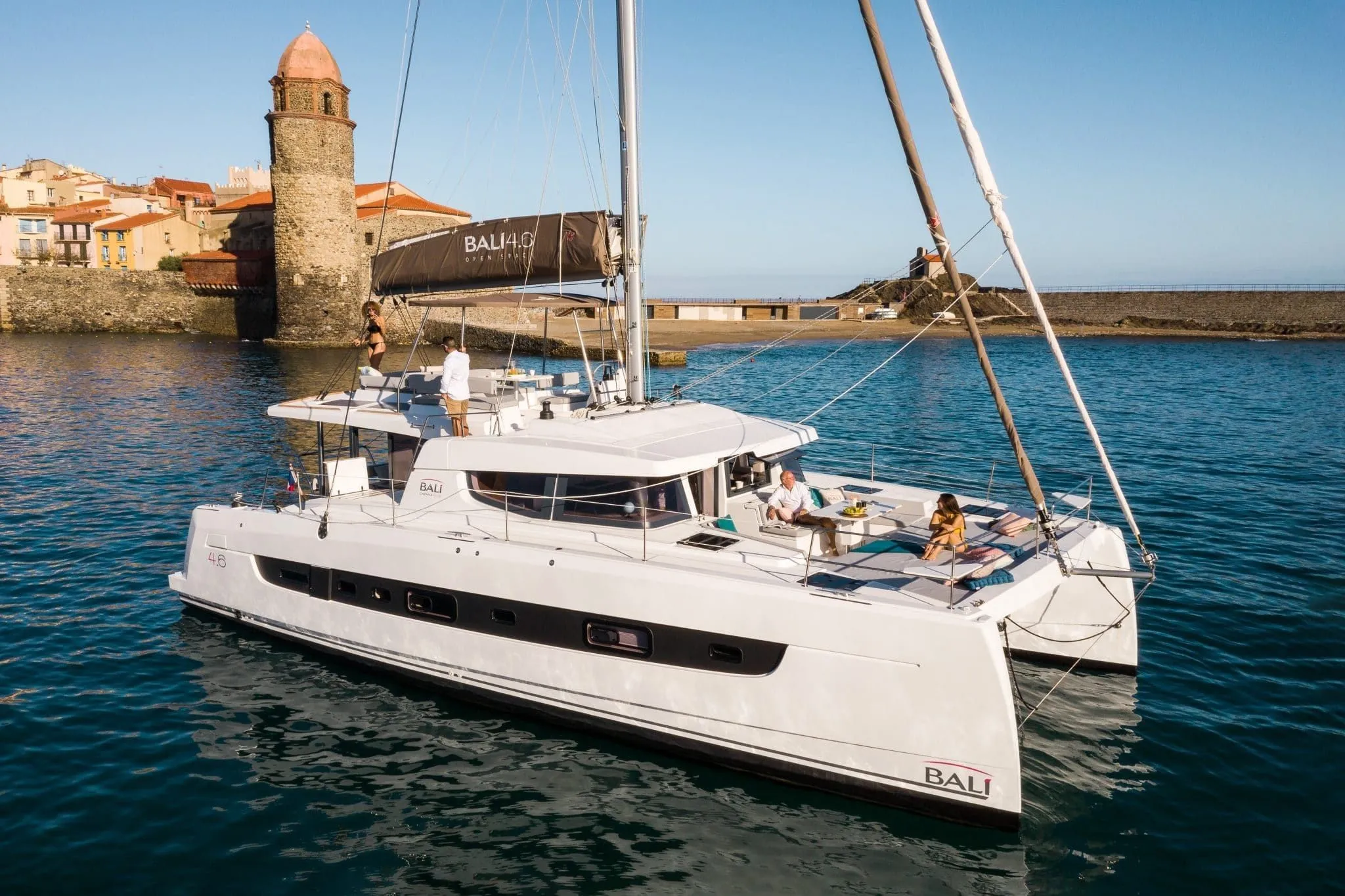 14.28m Orhaniye Catamaran Bali 4.6 Hire