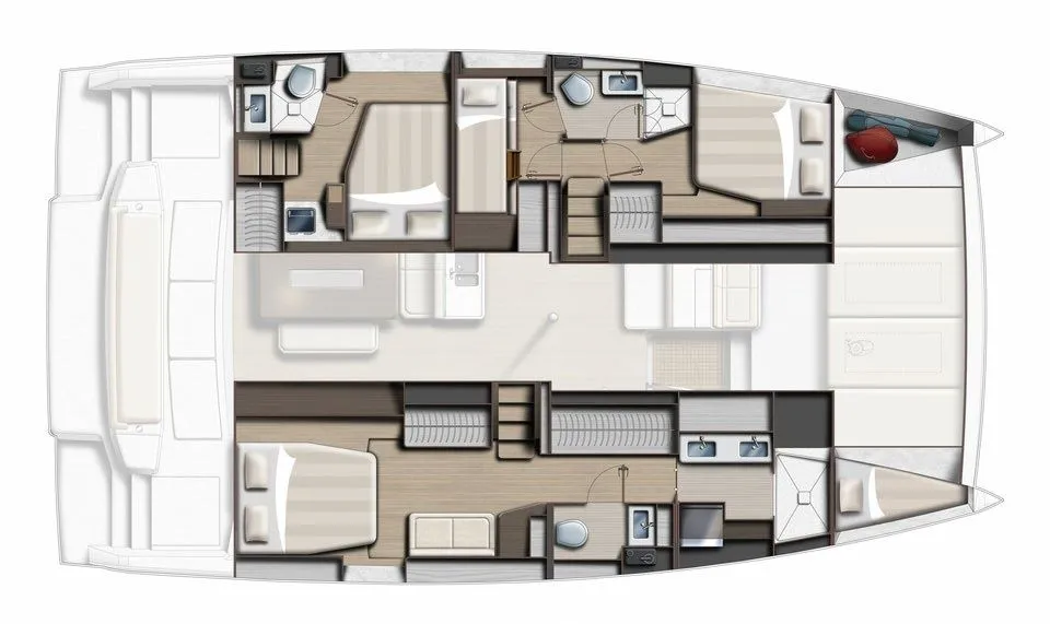 Charter a 14.28m Catamaran Bali 4.6 in St. Petersburg