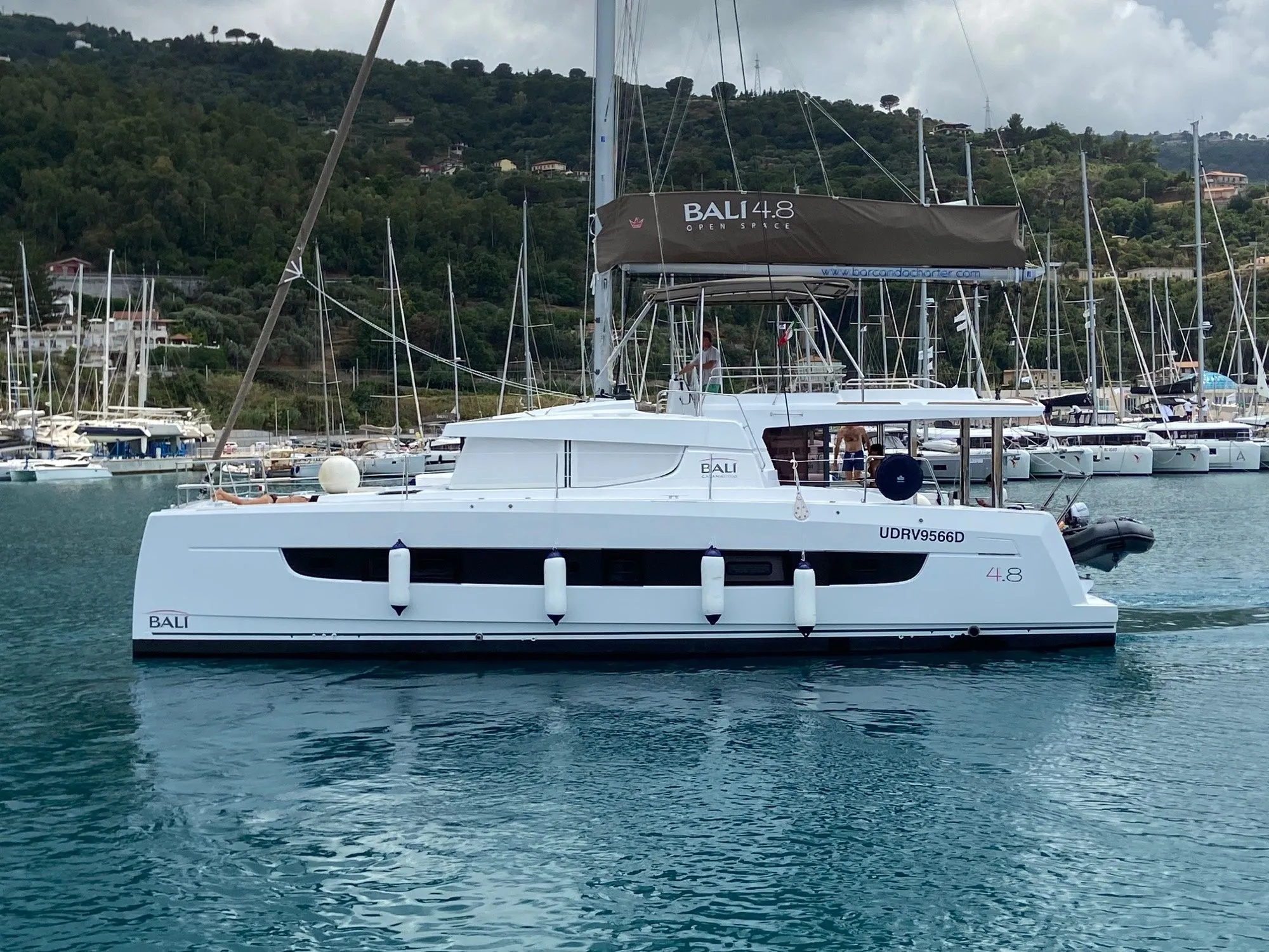 Boat - Explore Capo d'Orlando on a 14.28m Rental Catamaran Bali 4.8
